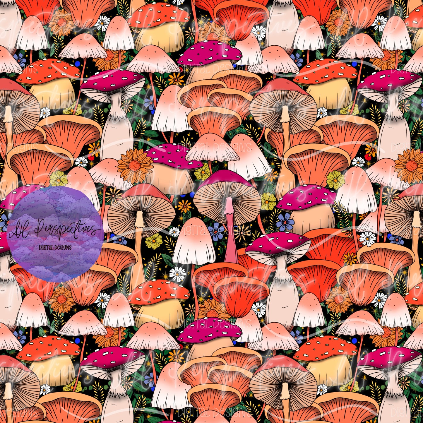 Mushroom Seamless