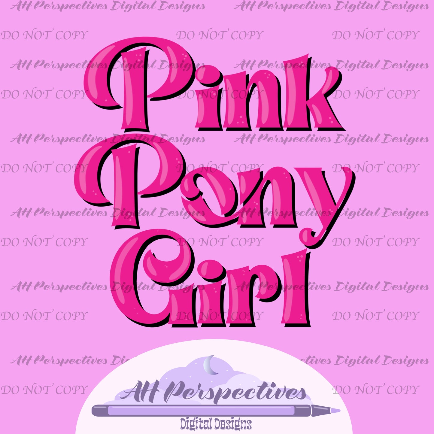 Pink Pony PNGs