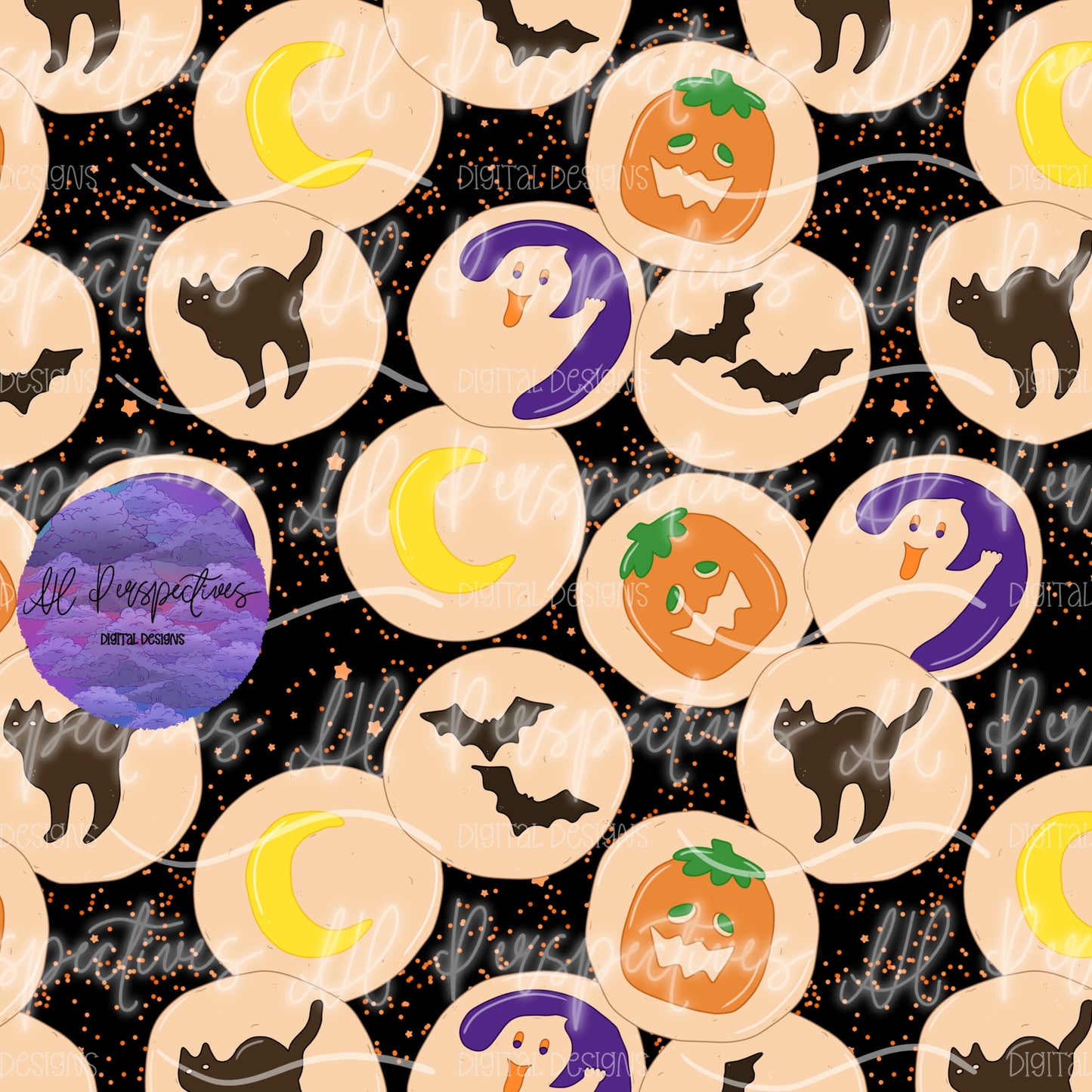 Spooky Fall Cookies