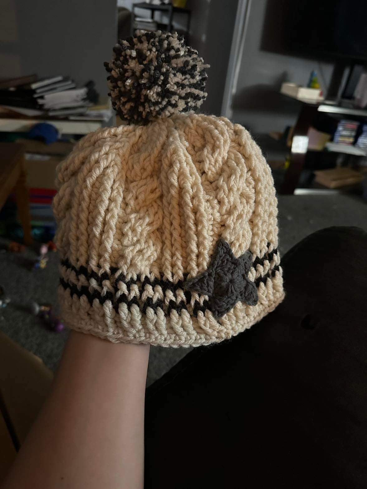 Cardigan Inspired Hat