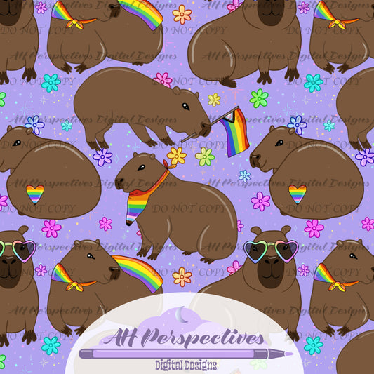 Pride Capybaras