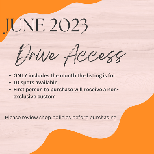 June 2023 Drive Access